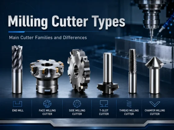 Milling Cutter Types: Main Cutter Families and Differences