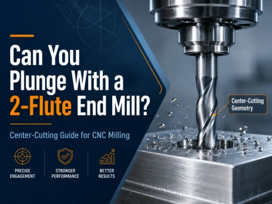 Can You Plunge With a 2-Flute End Mill?