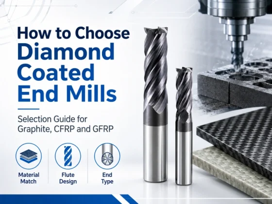 How to Choose Diamond Coated End Mills for Graphite, CFRP and GFRP