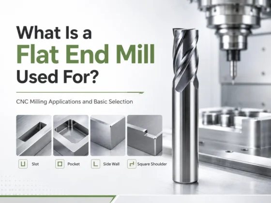 What Is a Flat End Mill Used For? CNC Milling Applications