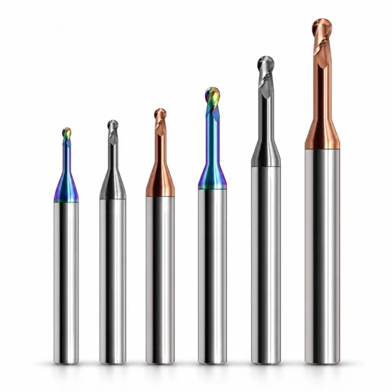 Long Reach Ball Nose End Mills for Deep Cavity Machining