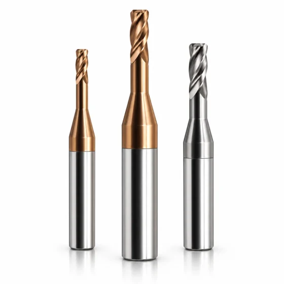 Tapered Corner Radius End Mill