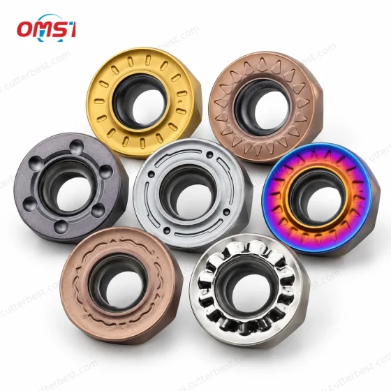 Round Milling Inserts for Indexable Milling Cutters